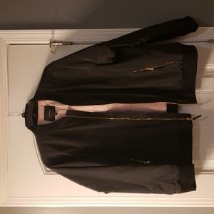 Lane Bryant Black Bomber Jacket 26/28